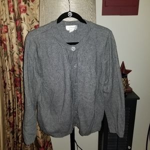 Large/ xl grey cardigan